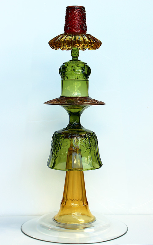 Magdeleine Vintage Glass Sculpture